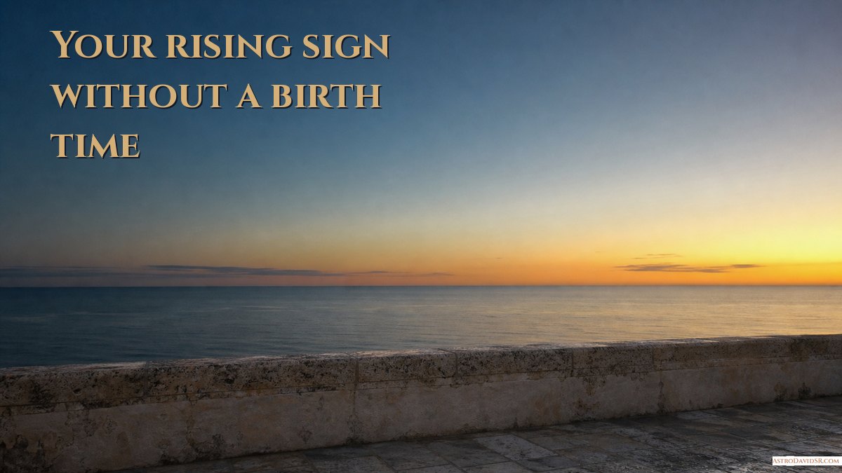 The first light of dawn over a calm sea, seen from a stone terrace